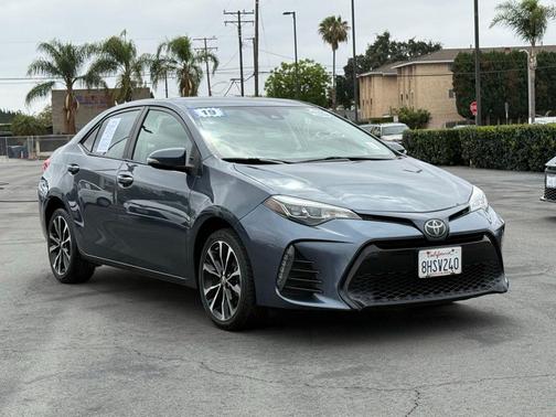 Slate Metallic 2019 Toyota Corolla SE