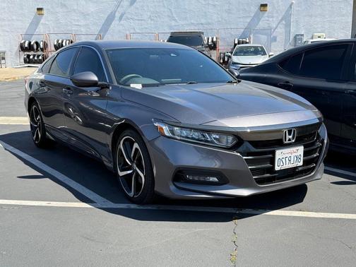 Modern Steel Metallic 2019 Honda Accord Sport