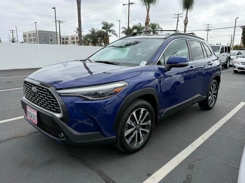 Blue Crush Metallic 2022 Toyota Corolla Cross XLE