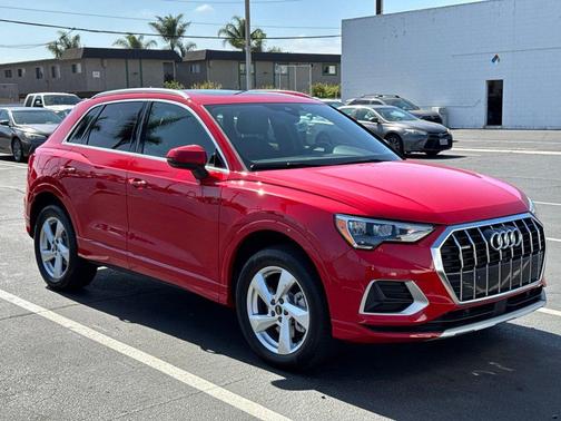 Red 2022 Audi Q3 Premium