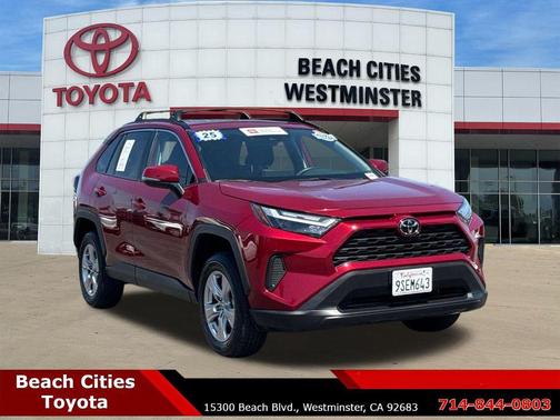 Ruby Flare Pearl 2025 Toyota RAV4 XLE
