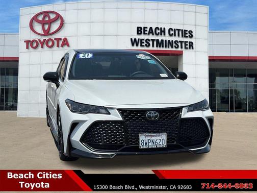 Midnight Black Metallic 2021 Toyota Avalon TRD