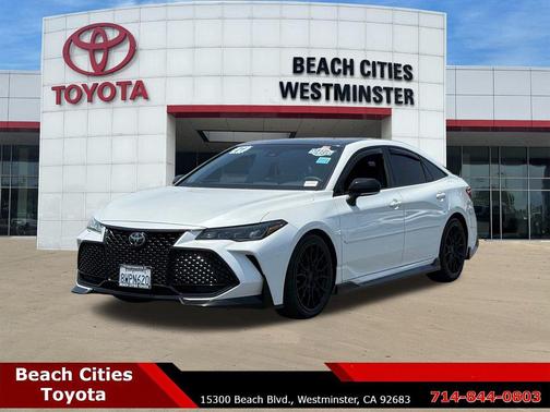 Midnight Black Metallic 2021 Toyota Avalon TRD