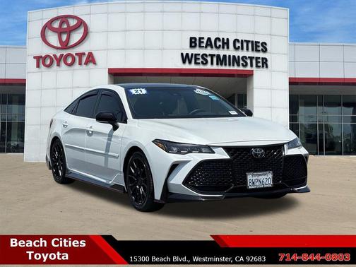 Midnight Black Metallic 2021 Toyota Avalon TRD