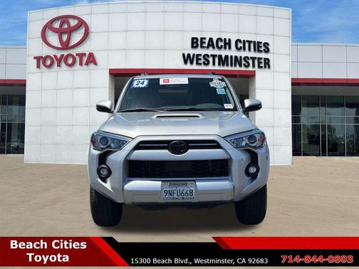 Classic Silver Metallic 2024 Toyota 4Runner TRD Off Road Premium