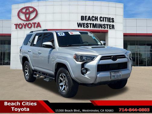 Classic Silver Metallic 2024 Toyota 4Runner TRD Off Road Premium