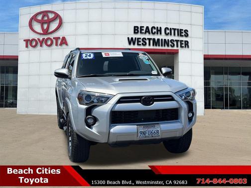 Classic Silver Metallic 2024 Toyota 4Runner TRD Off Road Premium