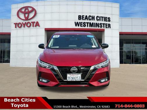 Scarlet Ember Tintcoat 2023 Nissan Sentra SR