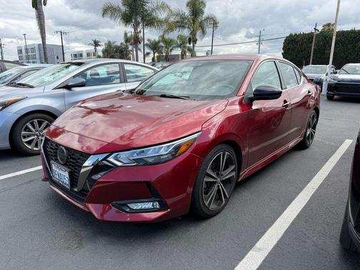 Scarlet Ember Tintcoat 2023 Nissan Sentra SR