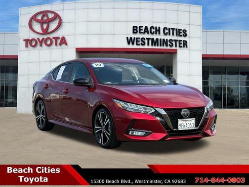 Scarlet Ember Tintcoat 2023 Nissan Sentra SR