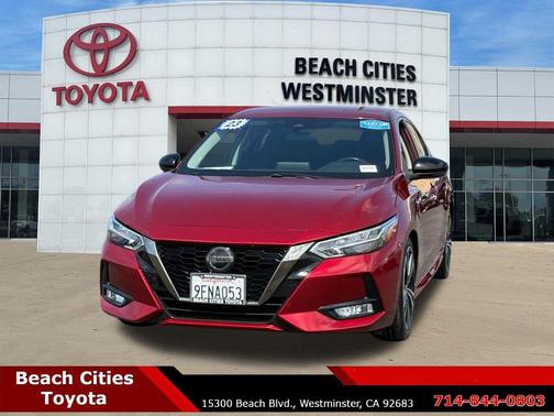 Scarlet Ember Tintcoat 2023 Nissan Sentra SR