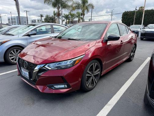 Scarlet Ember Tintcoat 2023 Nissan Sentra SR