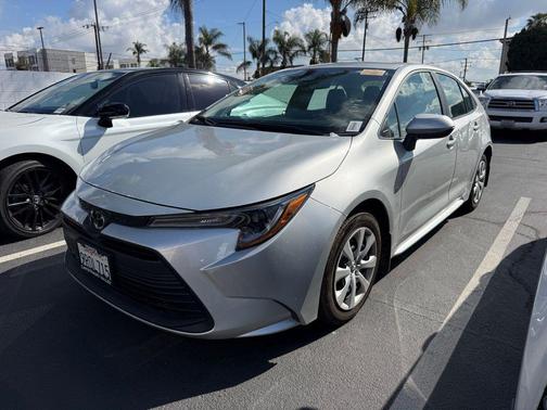 Classic Silver Metallic 2025 Toyota Corolla LE