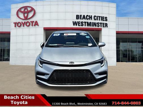 Classic Silver Metallic 2025 Toyota Corolla SE