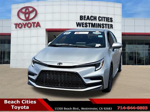 Classic Silver Metallic 2025 Toyota Corolla SE