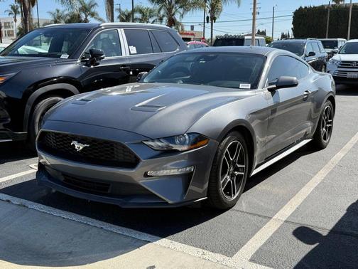 Carbonized Gray Metallic 2021 Ford Mustang EcoBoost