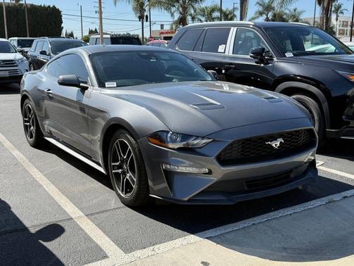 Carbonized Gray Metallic 2021 Ford Mustang EcoBoost