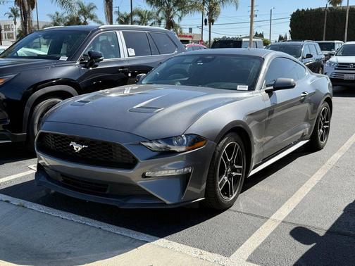 Carbonized Gray Metallic 2021 Ford Mustang EcoBoost