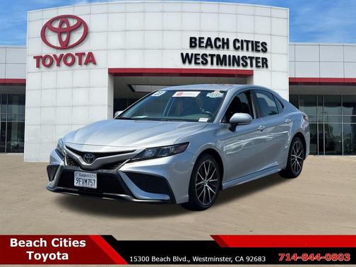 Celestial Silver Metallic 2023 Toyota Camry SE