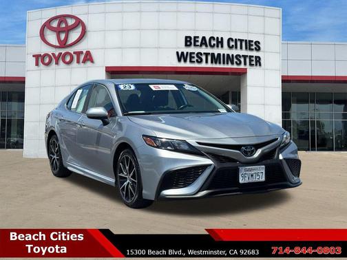 Celestial Silver Metallic 2023 Toyota Camry SE