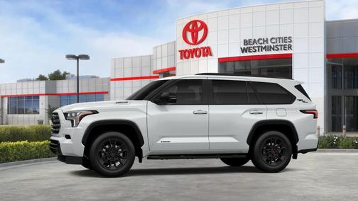 Wind Chill Pearl 2026 Toyota Sequoia Limited