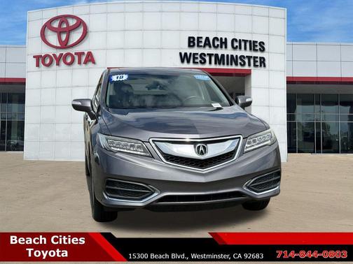 Modern Steel Metallic 2018 Acura RDX AcuraWatch Plus Package