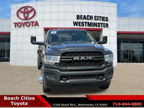 Granite Crystal Metallic Clearcoat 2020 RAM 3500 Tradesman Crew Cab 4x4 8' Box