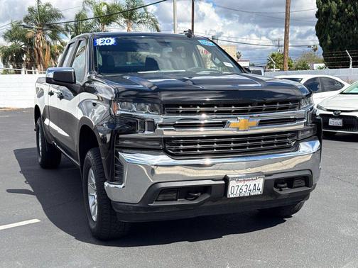 Black 2020 Chevrolet Silverado 1500 LT