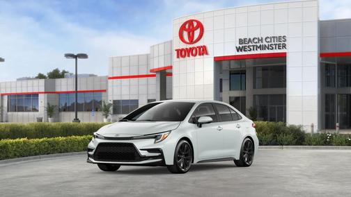 Wind Chill Pearl 2026 Toyota Corolla Hybrid SE