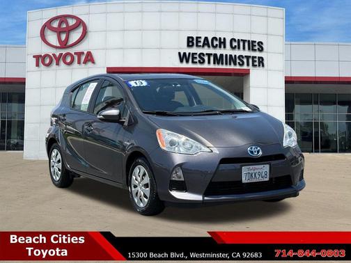 Magnetic Gray Metallic 2013 Toyota Prius c Three