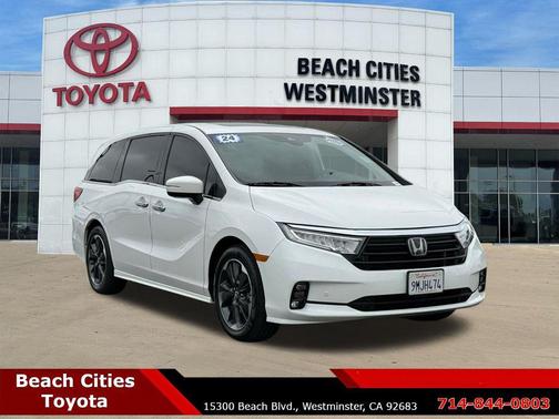 Platinum White Pearl 2024 Honda Odyssey Elite