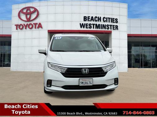 Platinum White Pearl 2024 Honda Odyssey Elite