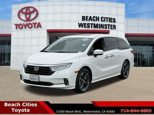 Platinum White Pearl 2024 Honda Odyssey Elite