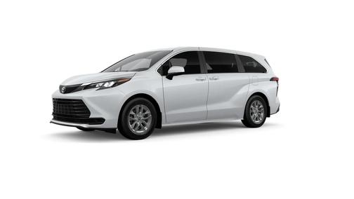 White 2026 Toyota Sienna LE