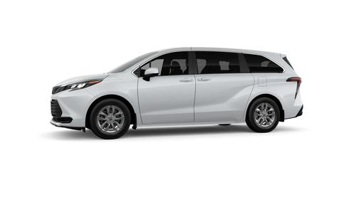 White 2026 Toyota Sienna LE