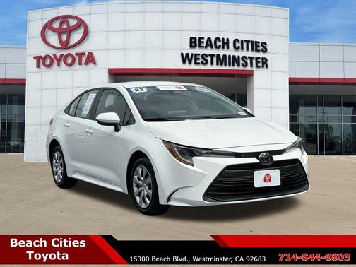 Ice Cap 2023 Toyota Corolla LE