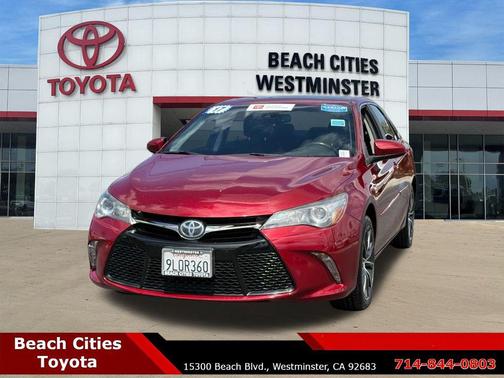Ruby Flare Pearl 2017 Toyota Camry XSE