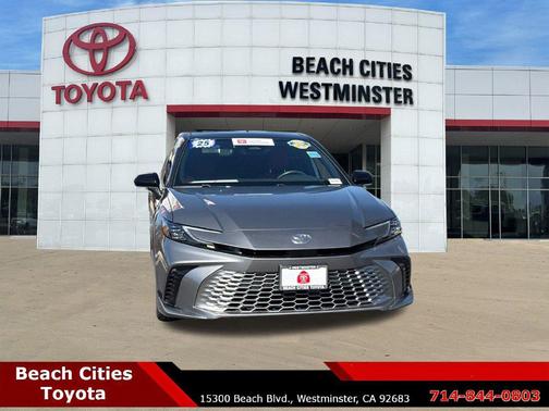 Heavy Metal/Midnight Black Metallic 2025 Toyota Camry XSE