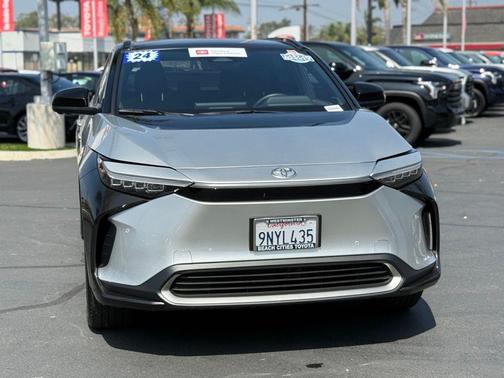 Elemental Silver Metallic 2024 Toyota bZ4X Limited