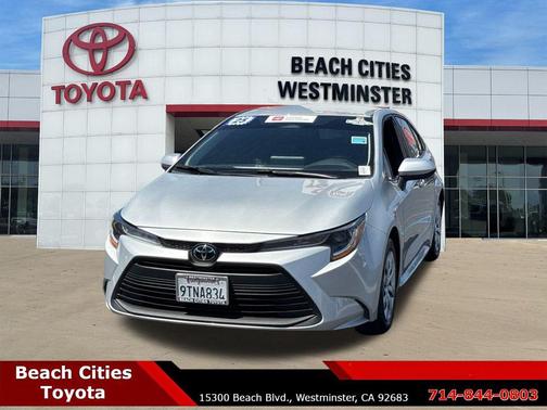 Classic Silver 2025 Toyota Corolla LE