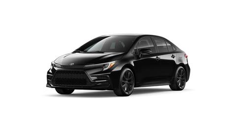 Midnight Black Metallic 2026 Toyota Corolla SE