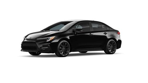 Midnight Black Metallic 2026 Toyota Corolla SE