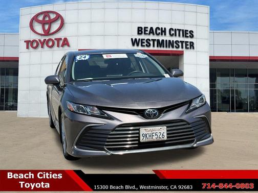 Predawn Gray Mica 2024 Toyota Camry LE