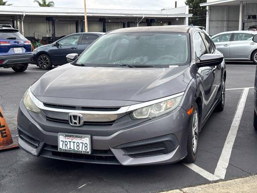 Modern Steel Metallic 2016 Honda Civic LX