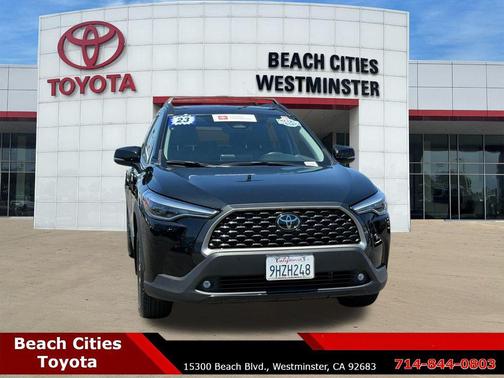 Jet Black 2023 Toyota Corolla Cross XLE