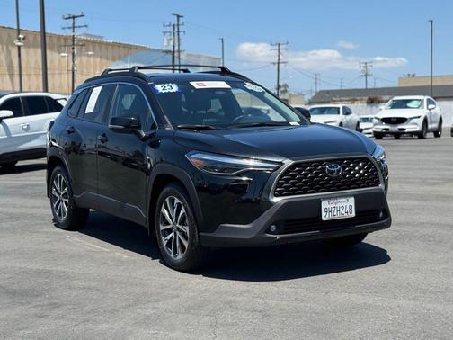 Jet Black 2023 Toyota Corolla Cross XLE