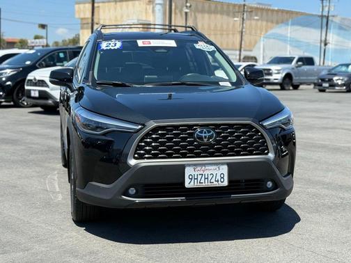 Jet Black 2023 Toyota Corolla Cross XLE