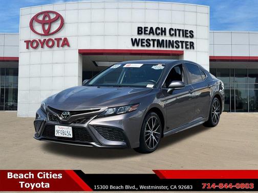 Predawn Gray Mica 2023 Toyota Camry SE