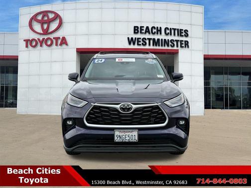Blueprint 2024 Toyota Highlander XLE