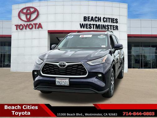 Blueprint 2024 Toyota Highlander XLE